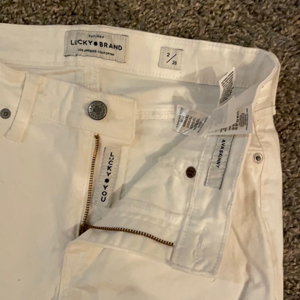 Jeans - white